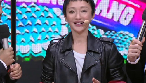 周迅制作凉拌西瓜皮 喊话陈坤来PK