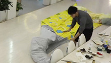 晓诺“偏离航道”险受伤